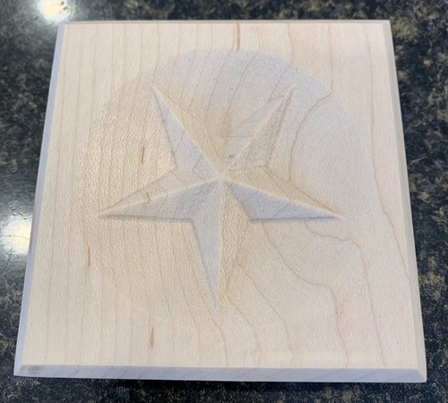 Punti stella bordi legno - 5,