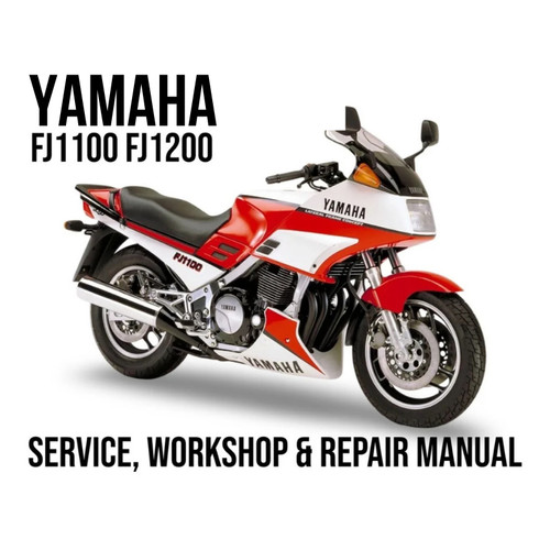 Yamaha fj1100 fj1200 manuale - fj1200,