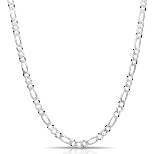 Collana figaro 6mm argento 925 - collana,