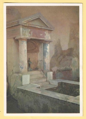 Cartolina italia pompei - -,