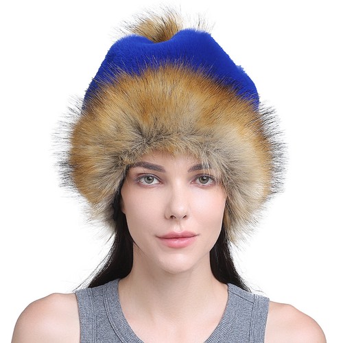 Cappello palla pelliccia volpe