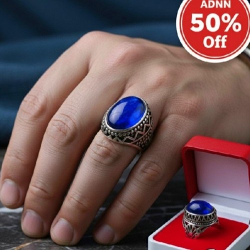 Anello unisex metallo con - anello, in