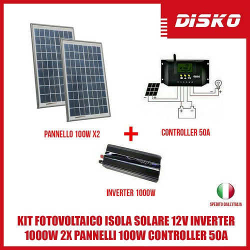 Kit fotovoltaico isola solare - isola,