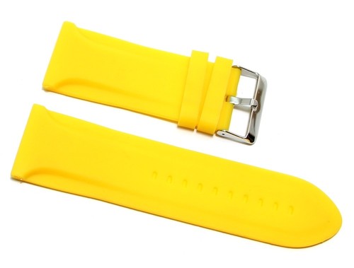 Cinturino gomma giallo - giallo, per