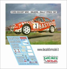 DECALS 1:43 FORD ESCORT WRC