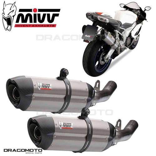 Scarico doppio aprilia - doppio,