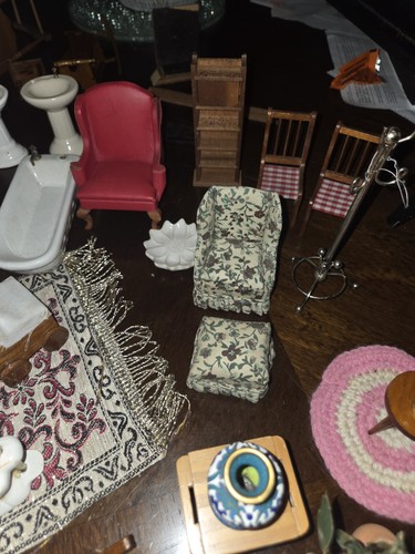 Set mobili miniatura - mobili, casa