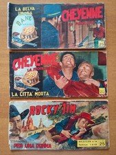AVVENTURA FILM - CHEYENNE/ROCKY JIM  - ORIGINALI 1951/52 DA RECUPERO