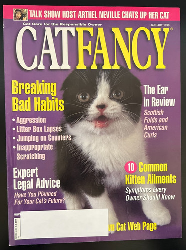 Cat fancy magazine jan - jan, 1998