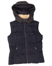 Gilet imbottito con cappuccio