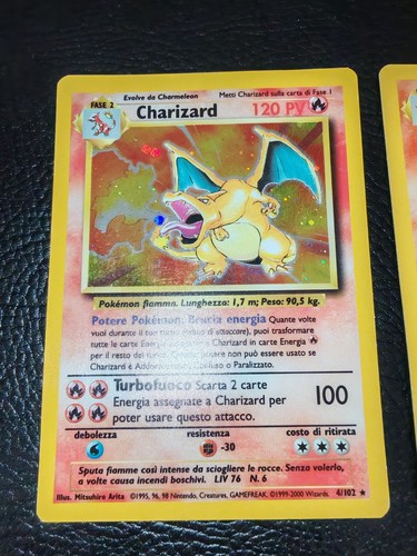 Charizard holo unlimited - charizard, base
