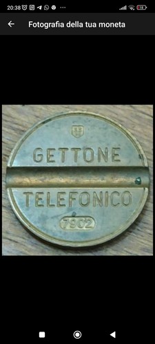 Gettone telefonico 7902 raro - telefonico,