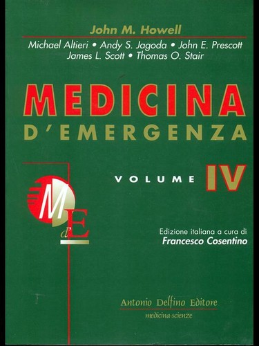 Medicina emergenza 4 - d'emergenza,