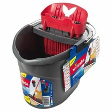 VILEDA SUPER MOCIO REVOLUTION SECCHIO STRIZZATORE E PANNO SISTEMA LAVAPAVIMENTI