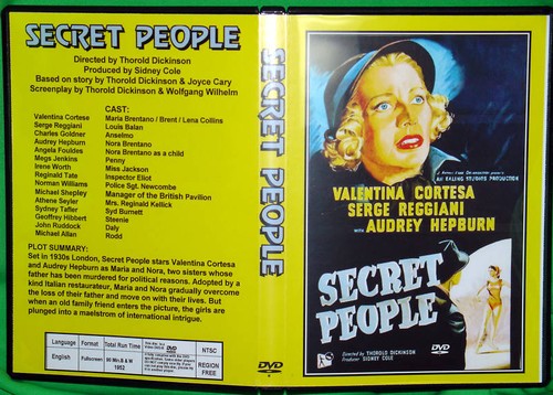 Secret people dvd audrey - dvd,