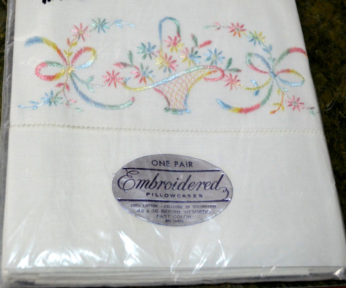 Set federe vintage ricamate - set,