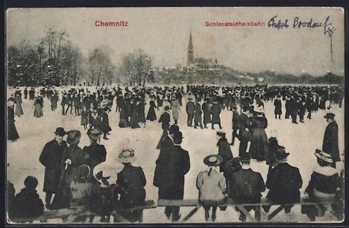 Chemnitz visitatore sulla - chemnitz,,