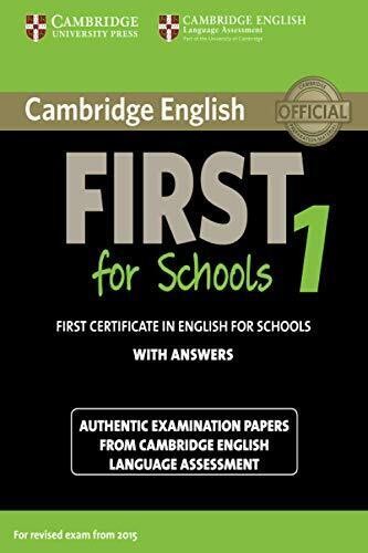 Cambridge english first - english, for