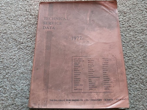 1977 servizio tecnico - servizio,