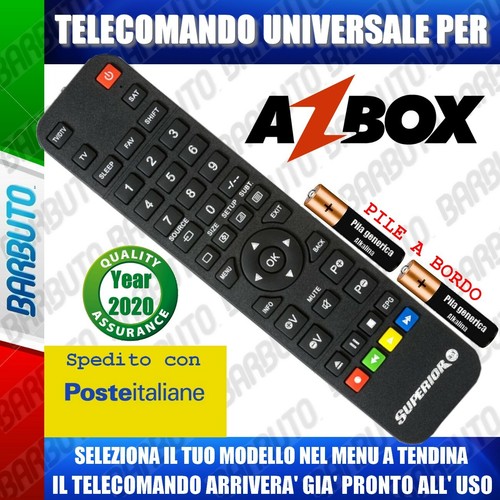 Telecomando universale azbox - telecomando,