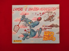 L'AMORE E' UNA COSA MERAVIGLIOSA LUPO APLBERTO FIGURINE ROMANTICHE PANINI ALBUM