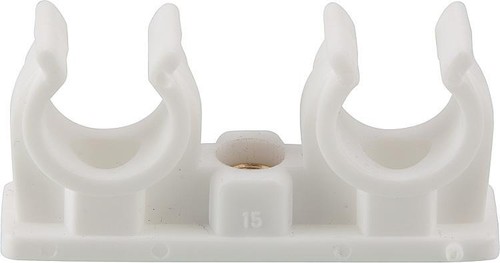 Clip per tubi doppie - per, pp