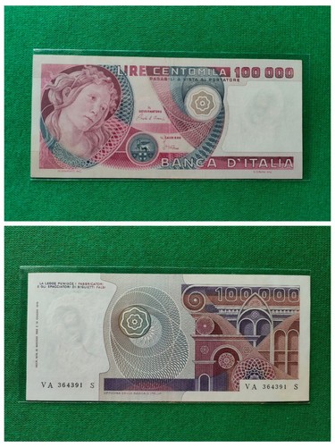 100000 lire repubblica - lire,