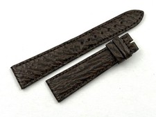 Dark Brown Shark Leather Watch