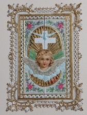 Santino antico merlettato canivet a finestra