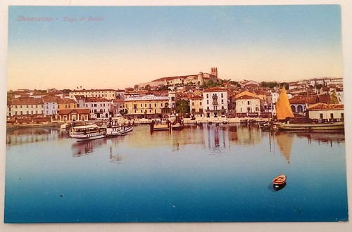 Cartolina antica desenzano - cartolina,