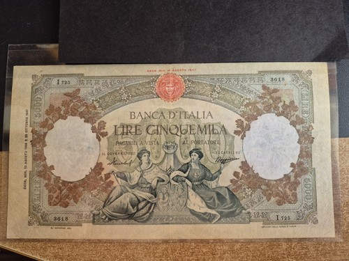 5000 lire rep marinare - rep, 1956