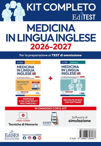 Kit completo editest - kit, medicina