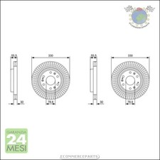 Kit 2x dischi freno Bosch