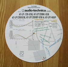 Audio-Technica AT-LP120USB/AT-LP120XUSB/AT-LP120XUSB/AT-LP140XP goniometro allineamento braccio