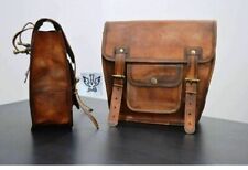 Borse laterali in pelle per