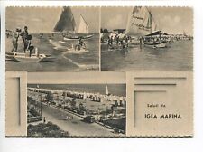 1955 Igea Marina ANIM Auto Bici barche GULLER Forlì DEST. Firenze FG B/N VG