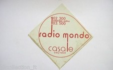 ADESIVO RADIO anni '80 / Old