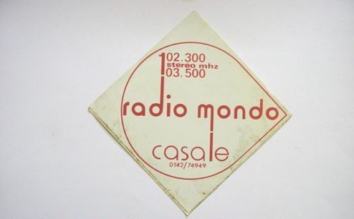 Adesivo radio anni old - radio,