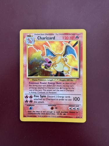 Charizard holo set base - set, 4/102