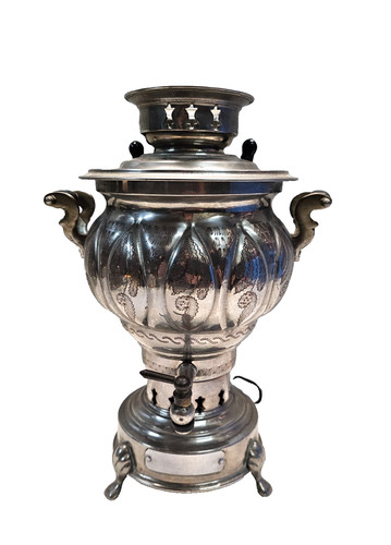 Vecchio samovar elettrico - vecchio,