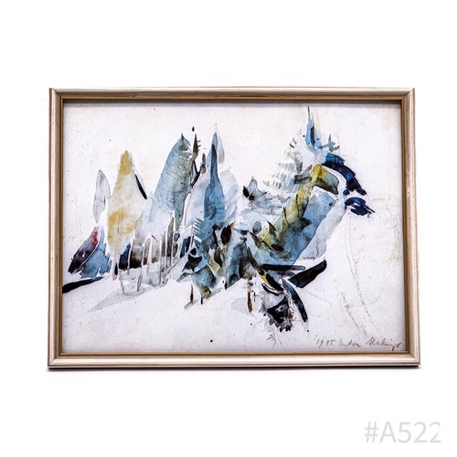 Vintage stampa artistica con - vintage,