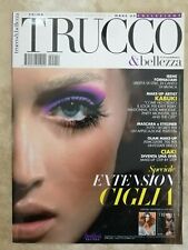 RIVISTA TRUCCO & BELLEZZA n. 19 MAGGIO GIUGNO 2012 EXTENSION CIGLIA (BP)