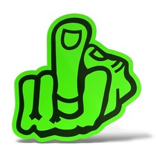 Adesivo dito medio sticker - dito,