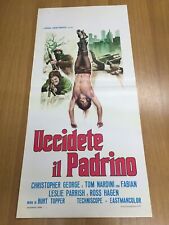Locandina Cinema Originale 33x70 cm UCCIDETE IL PADRINO The Devil's Eight 1973