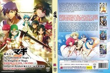 ANIME DVD~ENGLISH DUBBED~Magi Season 1+2+Sinbad No Bouken(1-63End+5 OVA)+GIFT