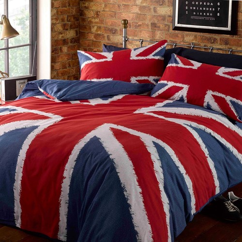 Union jack flag duvet cover - flag,
