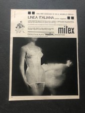 Pubblicità d'epoca reclame stampa pubblicitaria a piena pagina intera Mitex
