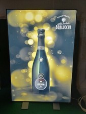 INSEGNA LUMINOSA DISPLAY QUADRO BERLUCCHI FRANCIACORTA 2012 VINO. CB38