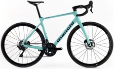 Bici da strada Bianchi Infinito Ultegra Di2 Carbon 2025 Celeste ciclismo uomo donna