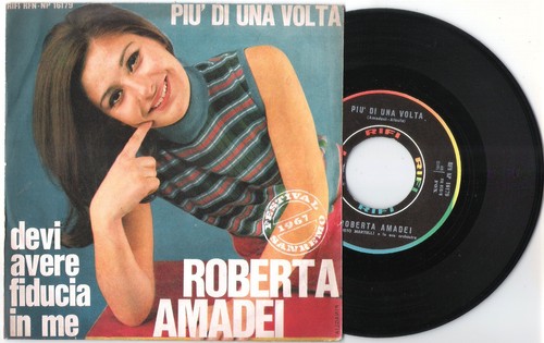 Roberta amadei 45giri piu - roberta, di